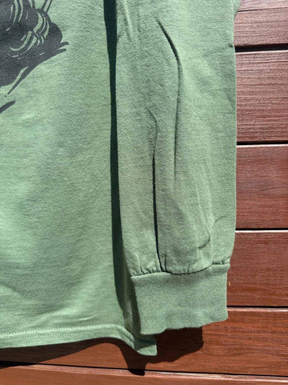 Christian Long Sleeve T-Shirt- He Is Our Redeemer - Dark Green
